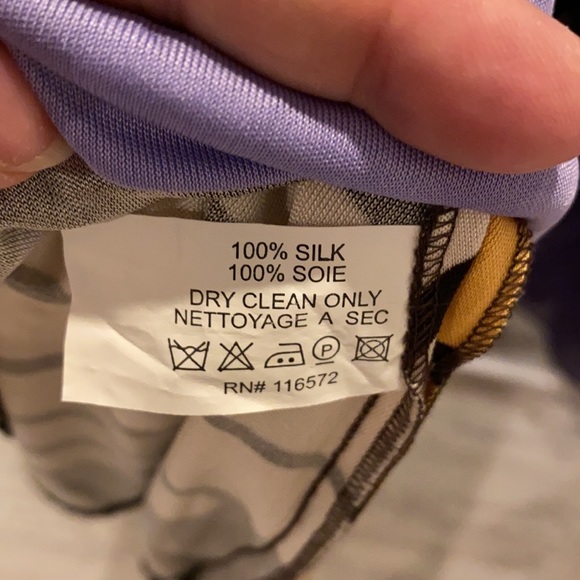 ISSA London Signed 💯 Silk Wrap Feather Dress - US 4 - Picture 6 of 12